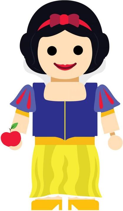 Image du produit Trenddeko Gomes - Jouet Blanche-Neige (60 x 104 cm)