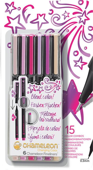 Produktbild Chameleon Fineliner Set (6x)