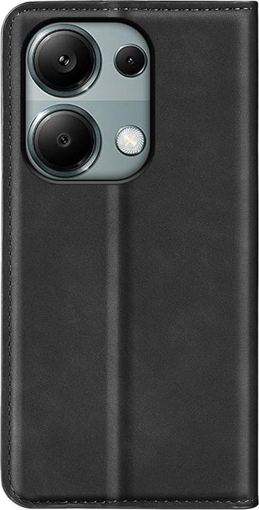 Actual product image Cover-Discount Poco M6 Pro / Redmi Note 13 Pro 4G - Stand Case black (Xiaomi Poco M6 Pro, Xiaomi Redmi Note 13 Pro 4G)