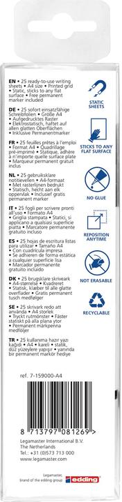 Image du produit Legamaster Tableau à feuilles mobiles Magic-Chart Notes