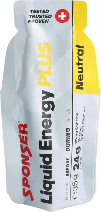 Actual product image Sponser Liquid Energy Plus (Neutral, 40 pcs., 1400 g)