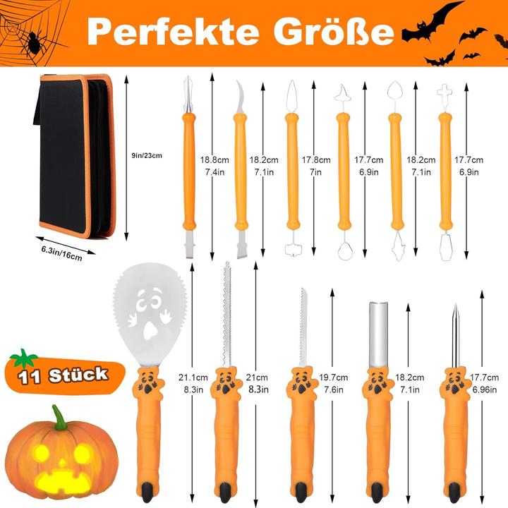 Actual product image Cooluck Pumpkin carving set
