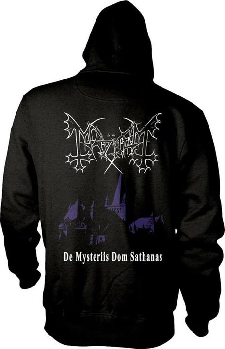Produktbild Mayhem De Mysteriis Dom Sathanas Hoodie mit durchgehendem Reissverschluss (XL)