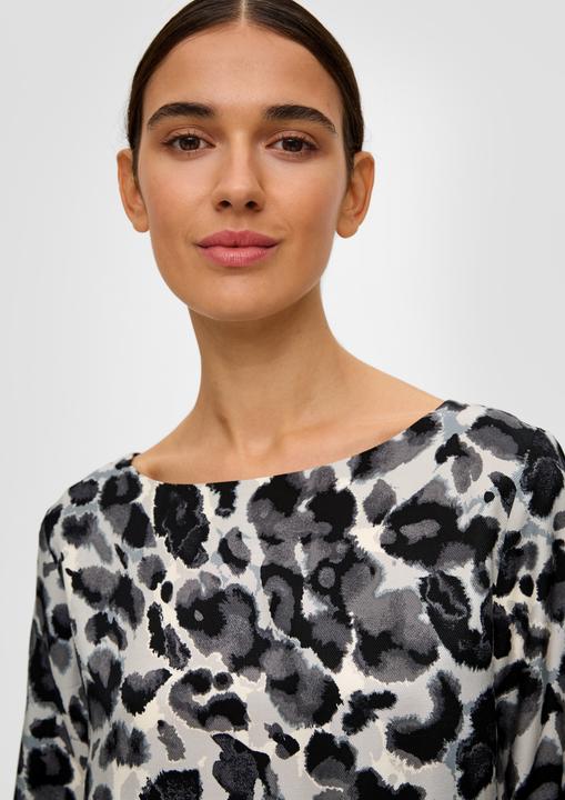 Produktbild s.Oliver Bluse Gemusterte Bluse aus Jacquard (36)