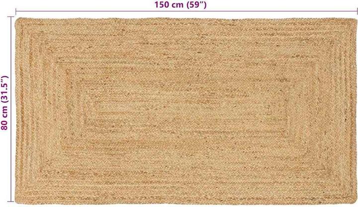 Produktbild vidaXL Akzent Teppich (80 x 150 cm)