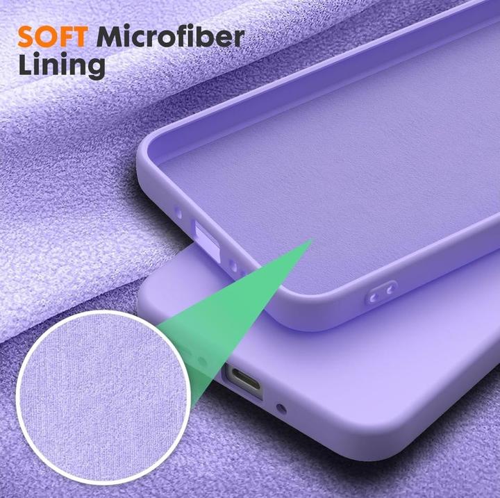 Actual product image Screenguard Samsung Galaxy A26 Liquid Silicone Case Cover (Samsung Galaxy A26)