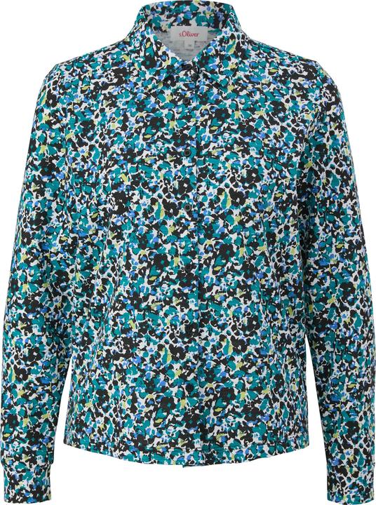 Image du produit s.Oliver Bluse Hemdbluse aus Jersey (38)