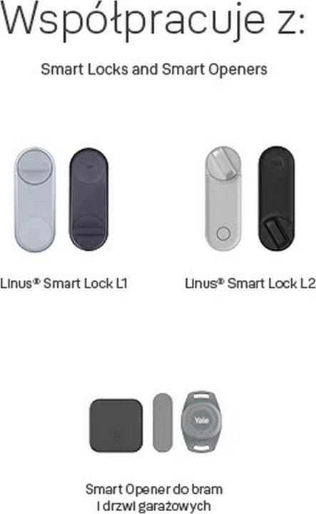 Produktbild Yale Linus Smart Keypad 2 (Fingerabdruck, Elektronische Zahlenkombination, Bluetooth)