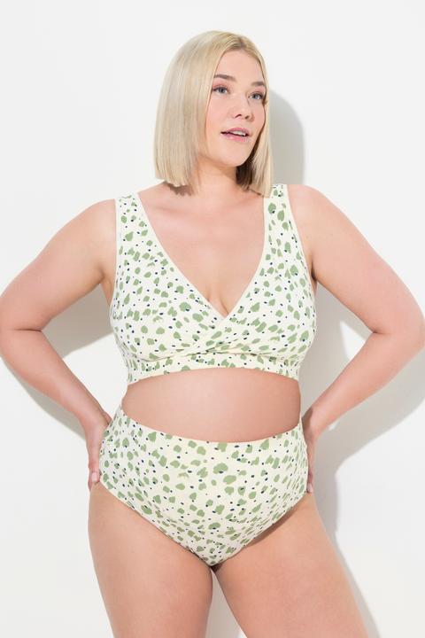 Immagine prodotto Ulla Popken Bustier per l'allattamento Bellieva di cotone biologico con pizzo e senza cuciture (50 B, 52 B)