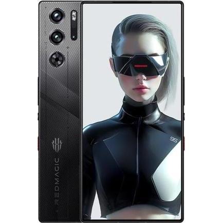 Nubia RedMagic 9S Pro 12GB RAM 256GB - Sleet (256 GB, Sleet, 6.80", Dual SIM, 50 Mpx, 5G), Smartphone, Schwarz