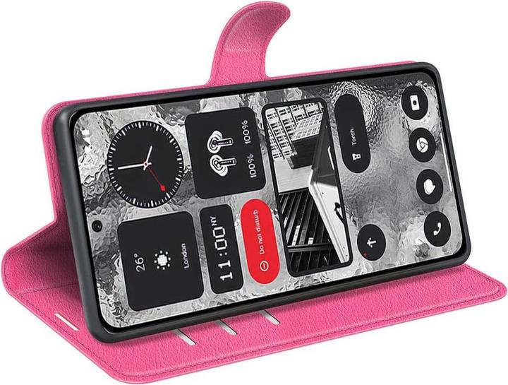 Actual product image Cover-Discount Nothing Phone (2) - Leather case pink (Nothing Phone (2))