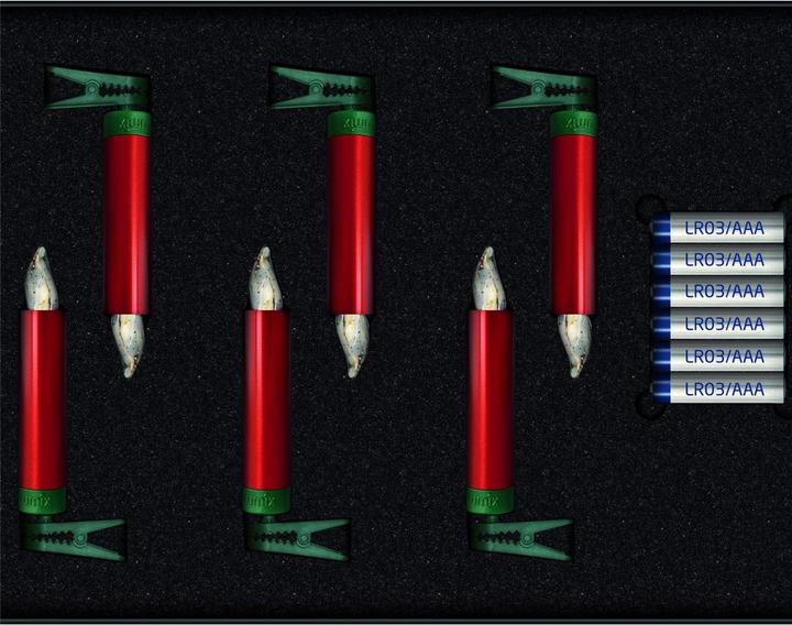 Produktbild Krinner LED Christbaumkerze Superlight Erweiterung (6 x)