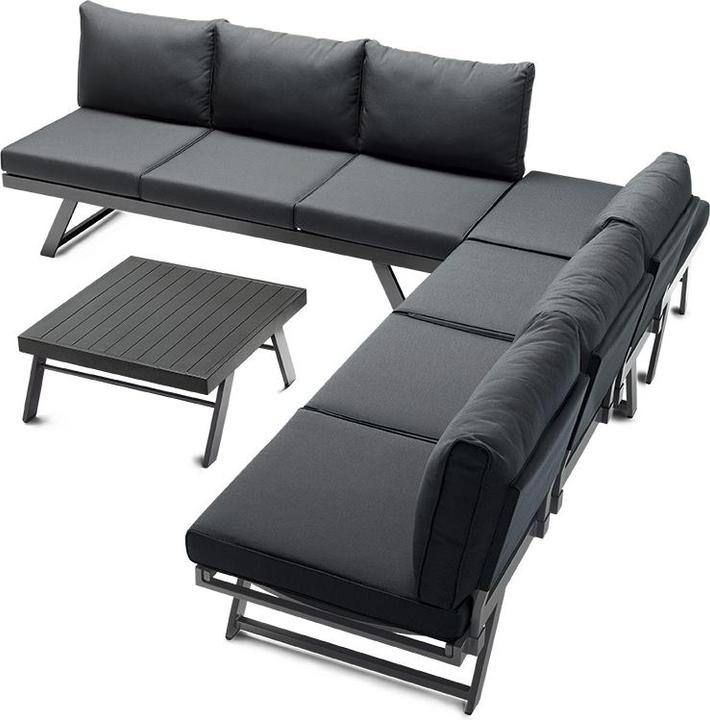 Actual product image Sieger Auckland lounge table/stool incl. cushions