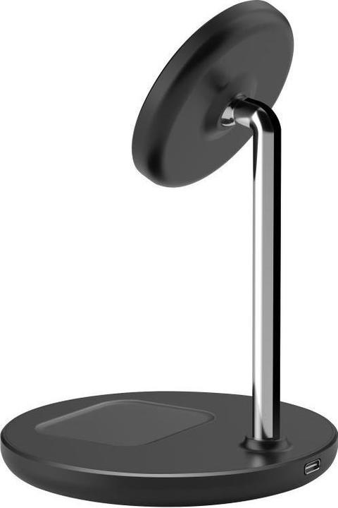 Actual product image Tech-Protect Stacja ÅadujÄ ca QI15W-A39 2w1 MagSafe - czarna (15 W)