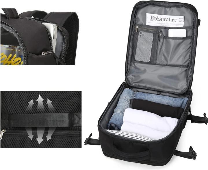 Actual product image Noya Water-repellent travel backpack