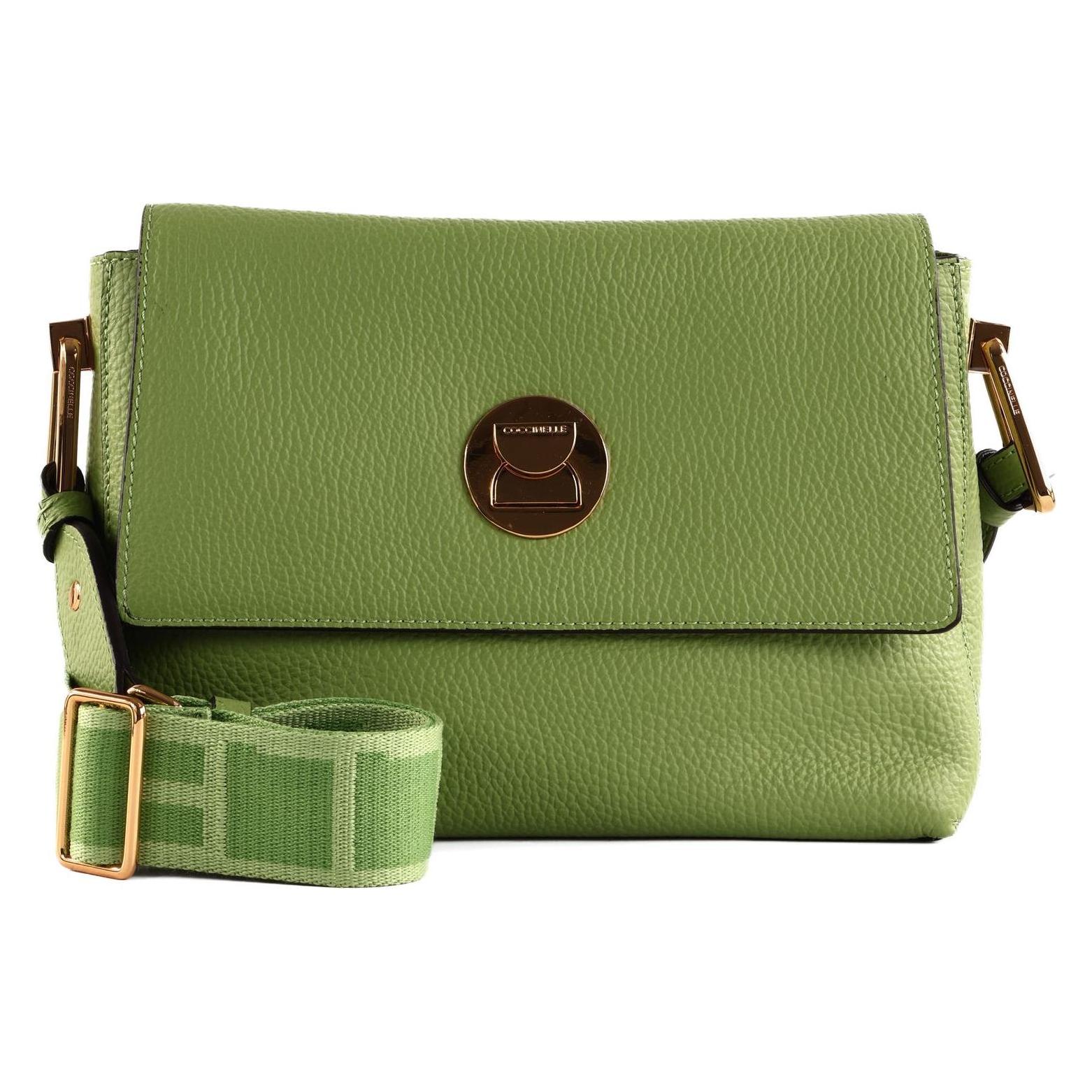 Coccinelle, Damen, Handtasche, Liya Signature Crossbody Bag, Grün