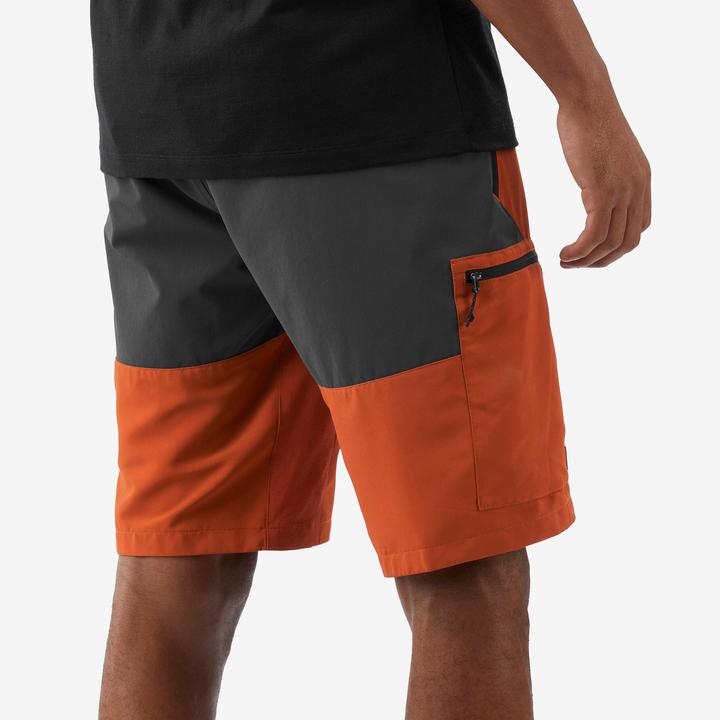 Actual product image Forclaz Trekkingshorts Herren robust - MT500 orange (44)