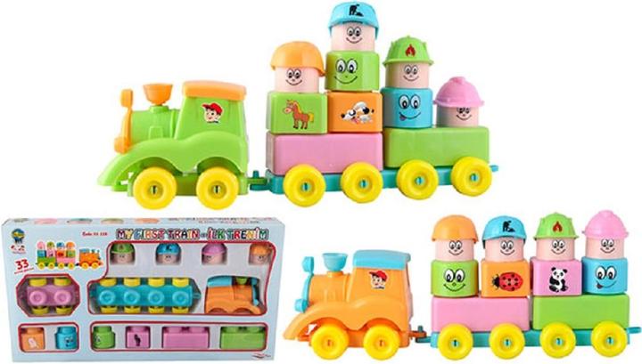 Pilsan 03228 My first train 33 pieces
