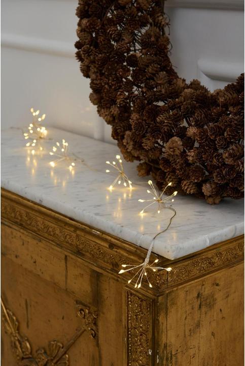 Actual product image Sirius LED light chain Angel Hair Nova, 192 LEDs, 2.4 m, silver (5.40 m)