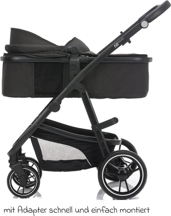 Produktbild Fillikid Kinderwagen 3 in 1 4-1 Kombi-Kinderwagen-Set Fill Jaguar mit (0 Monate - 4 Jahre)