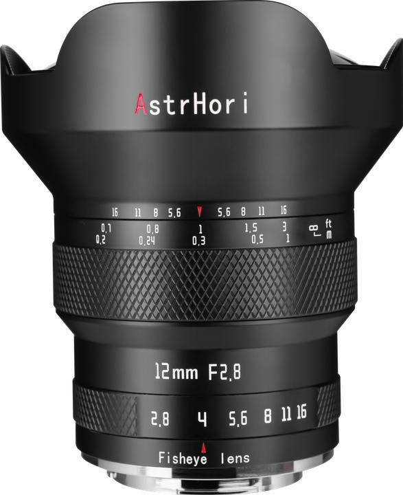 Image du produit AstrHori 12mm F2.8 Nikon Z Mount Full Frame Lens Black (Nikon Z, Plein format)