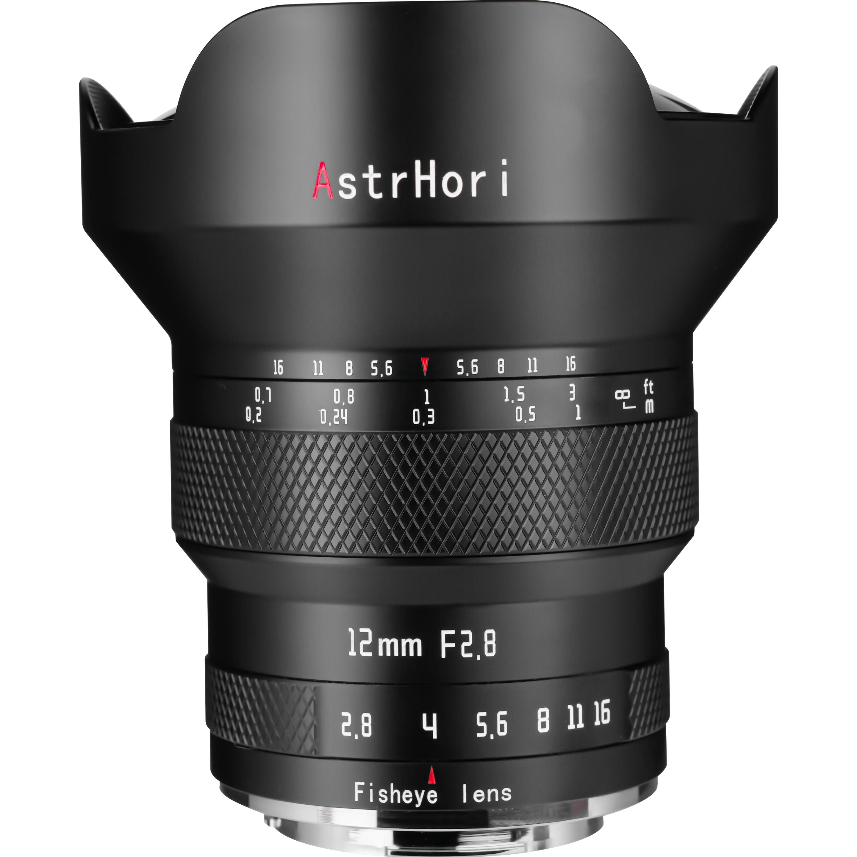 AstrHori 12mm F2.8 Sony E Mount Full Frame Lens Black (Sony E, Full frame), Obiettivo, Nero