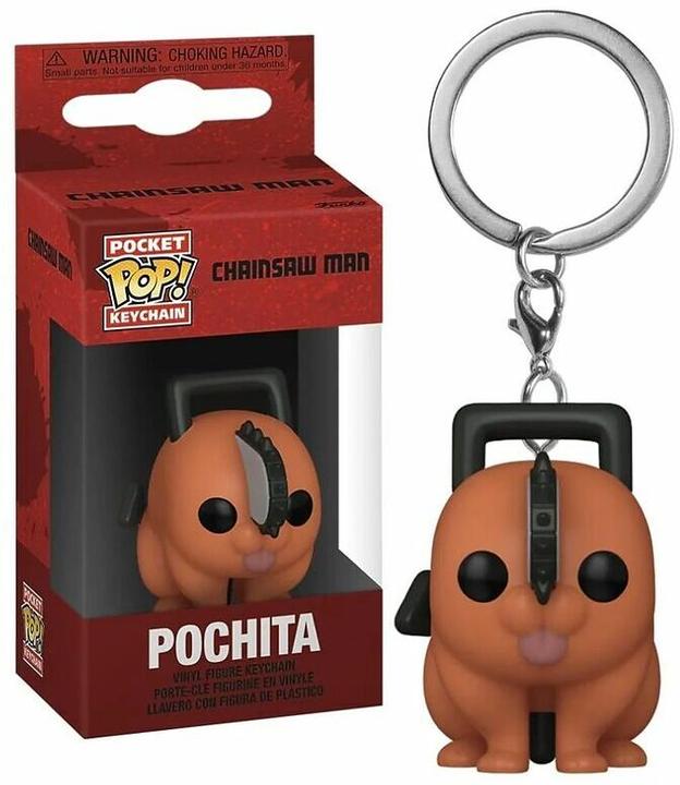 Actual product image Funko Pocket POP Keychain Chainsaw Man Pochita