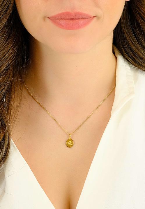 Image du produit Muau Pendant angel yellow gold 750, 17x9mm (Or jaune 750/18K)