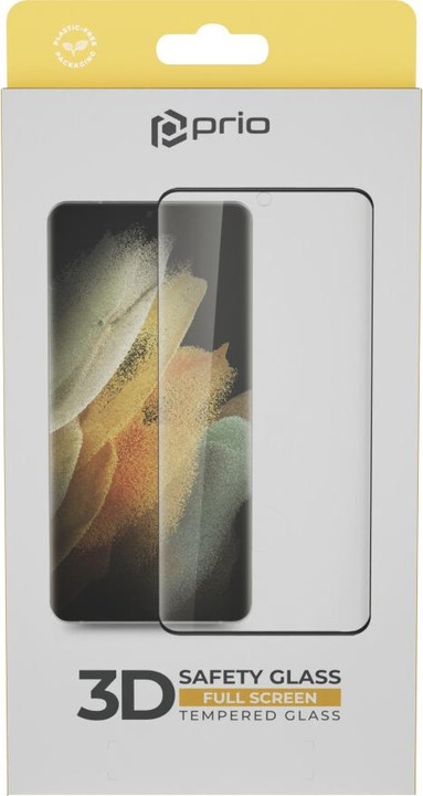 Produktbild prio 3D Displayschutzglas für Samsung A34 schwarz (1 Stück, Samsung Galaxy A34 5G)