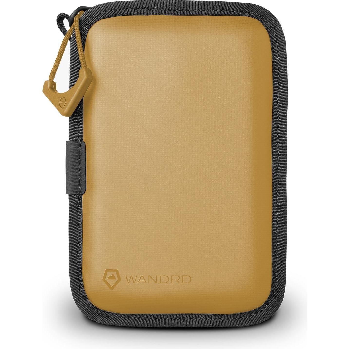 Wandrd Custodia per schede di memoria, Dallol Yellow (0.70 l), Borsa fotocamera, Nero, Giallo