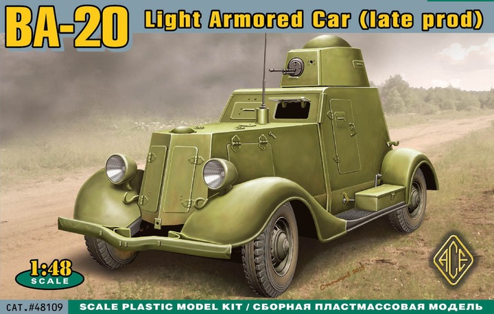 Produktbild Ace BA-20 light armored car,late prod.