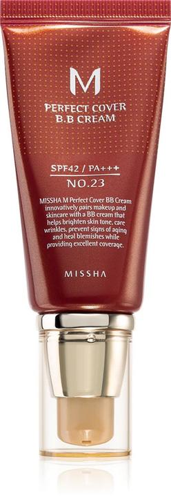 Actual product image Missha M Perfect Covering (23 Natural Beige, 50 ml)