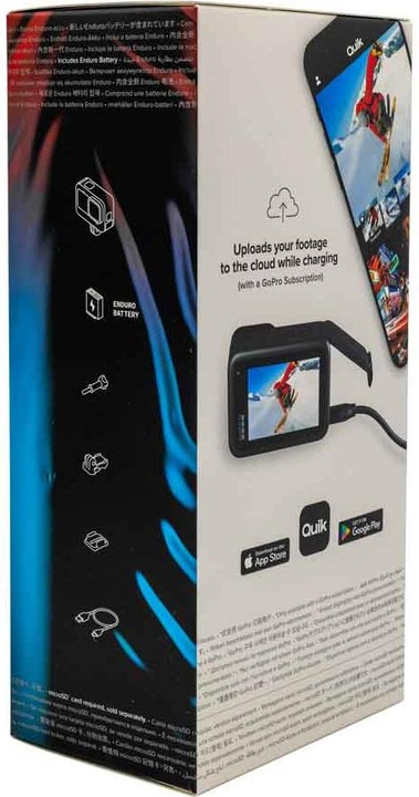 Actual product image GoPro HERO10 Black (60p, Bluetooth, Wi-Fi)