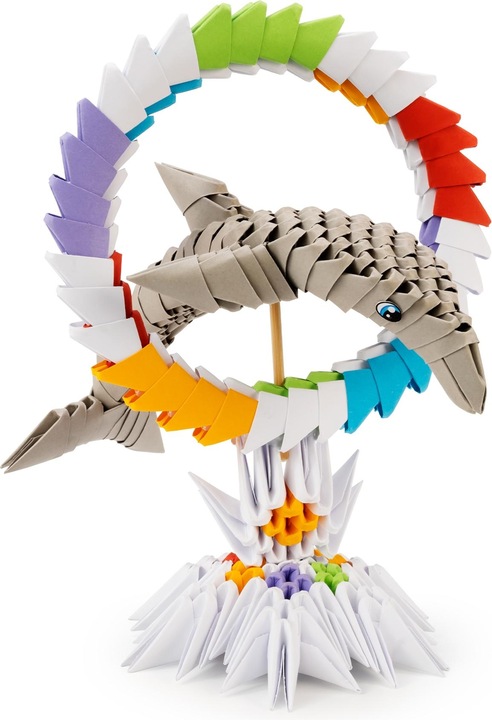 Produktbild Selecta Spielzeug ORIGAMI 3D - Delphin, 343St.