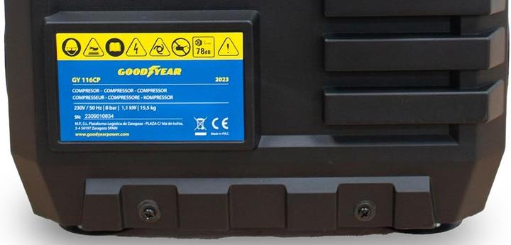 Actual product image Goodyear Compressor (6 l, 8 bar)