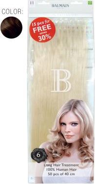 Immagine prodotto Balmain Value Pack 8 naturale dritto 40cm 50pcs capelli umani Fill-In Extensions (Biondismo, 40 cm)
