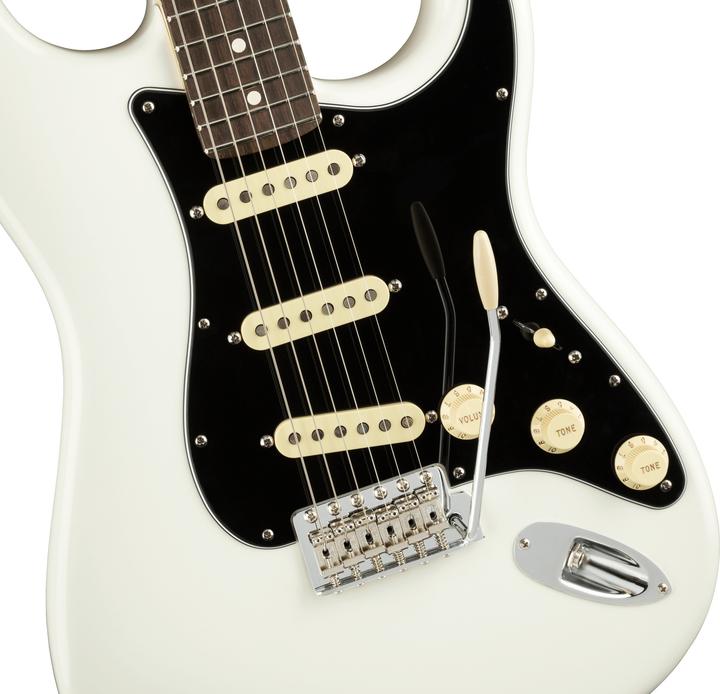 Produktbild Fender American Performer Stratocaster Arctic White RW met tas