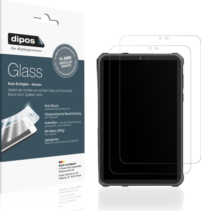 Actual product image Dipos Anti-Shock Screen Protector Matte (Oukitel RT3 Pro)