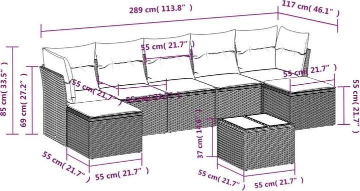 Produktbild vidaXL Ridge