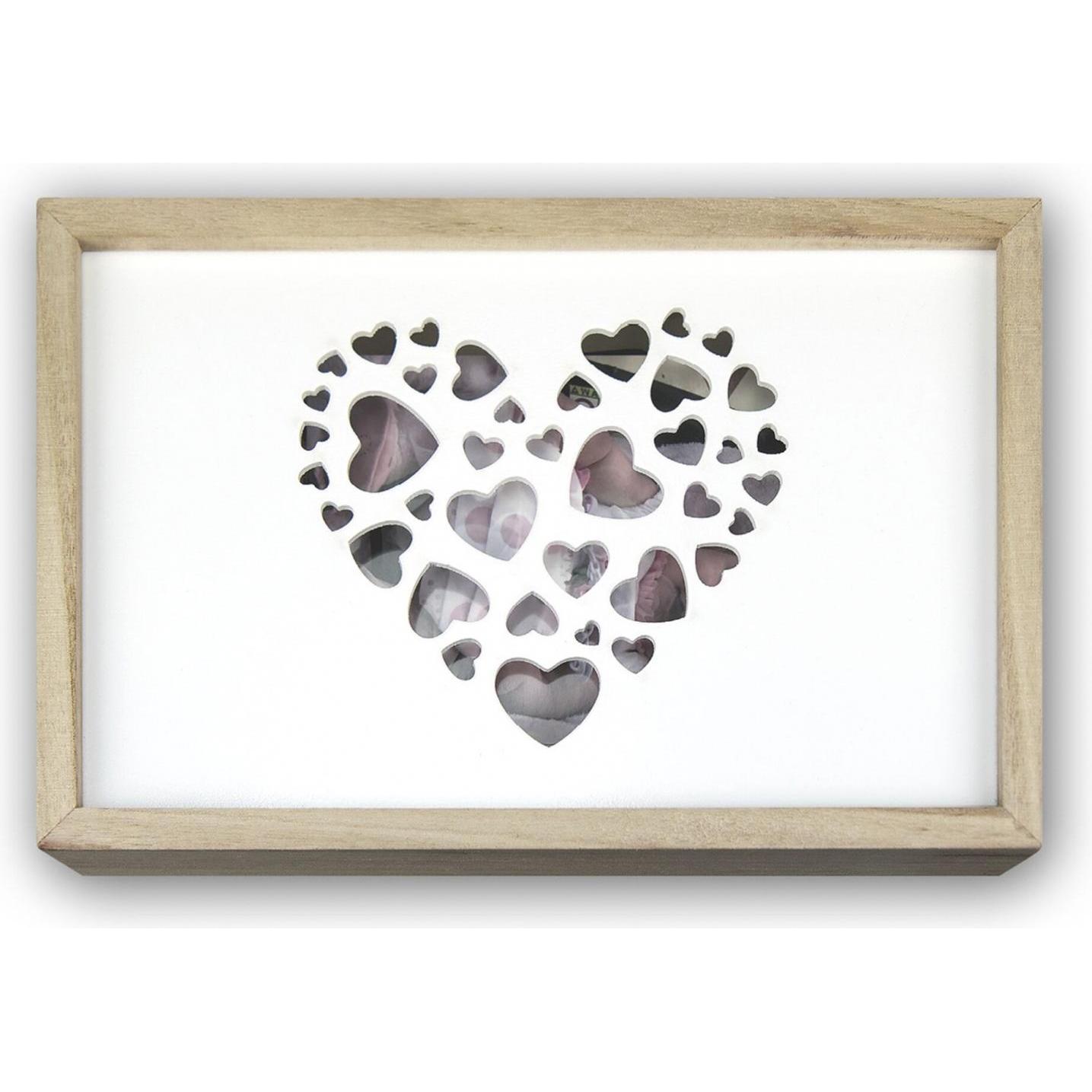 ZEP, Aufbewahrungsbox, Love Box USB 10x15 Holz für Fotos und Stick (14.5 x 21.5 x 5 cm)