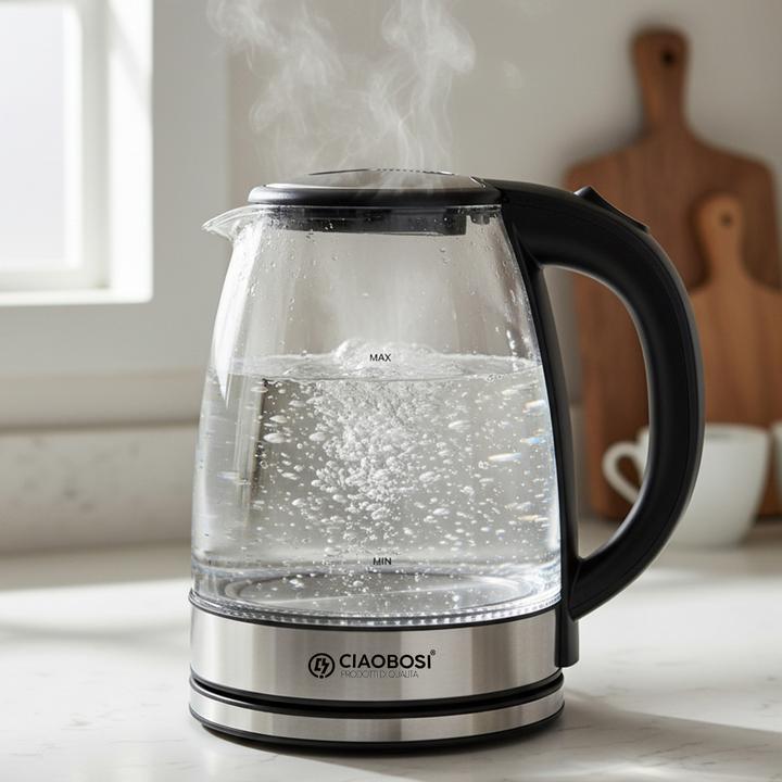 Produktbild Avizar Glas-Wasserkocher 2 l Borosilikat (2 l)