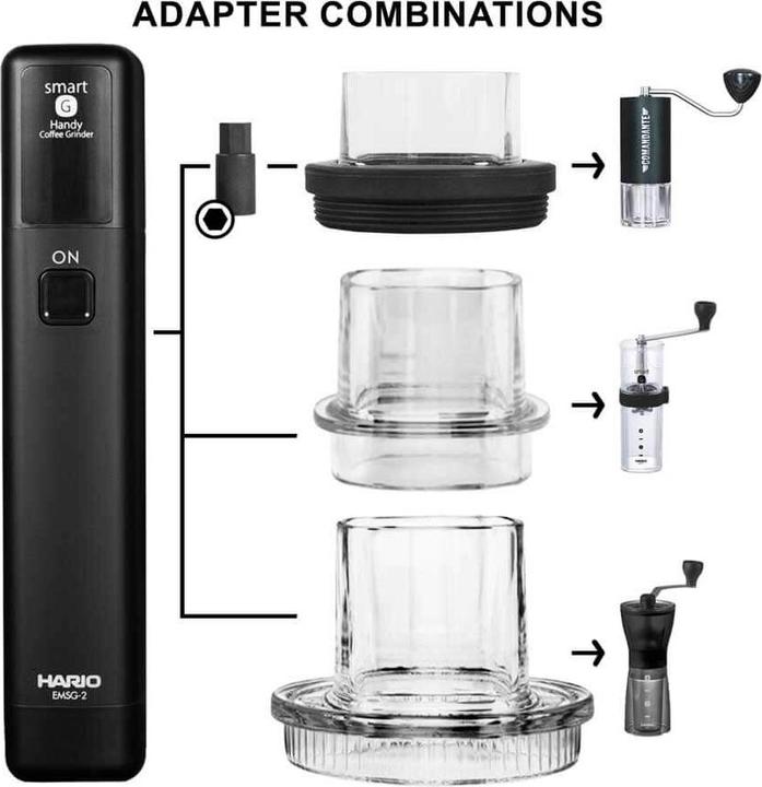 Actual product image Hario - Electro Solo Stick Mill