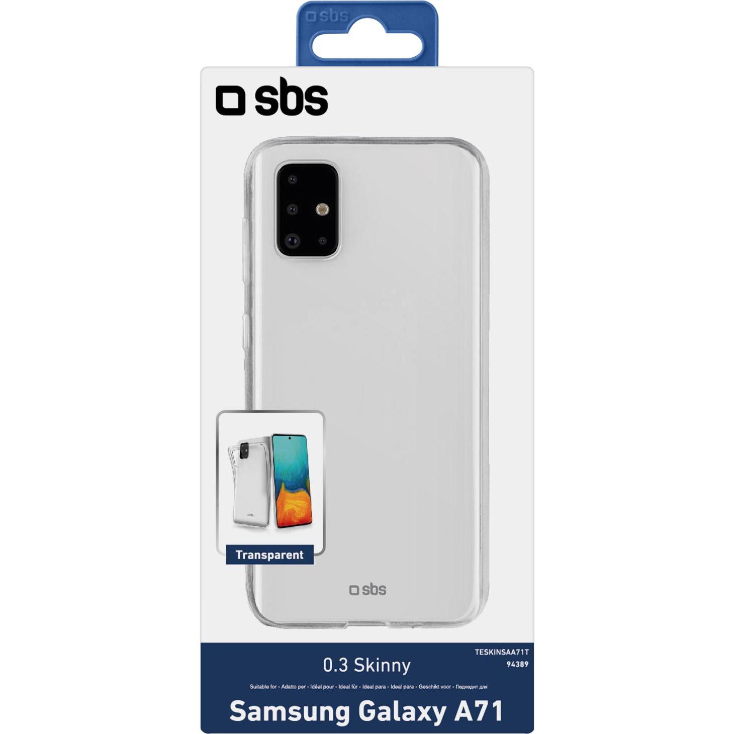 Thumbnail - SBS Schutzhülle (Samsung Galaxy A71), Smartphone Hülle, Transparent