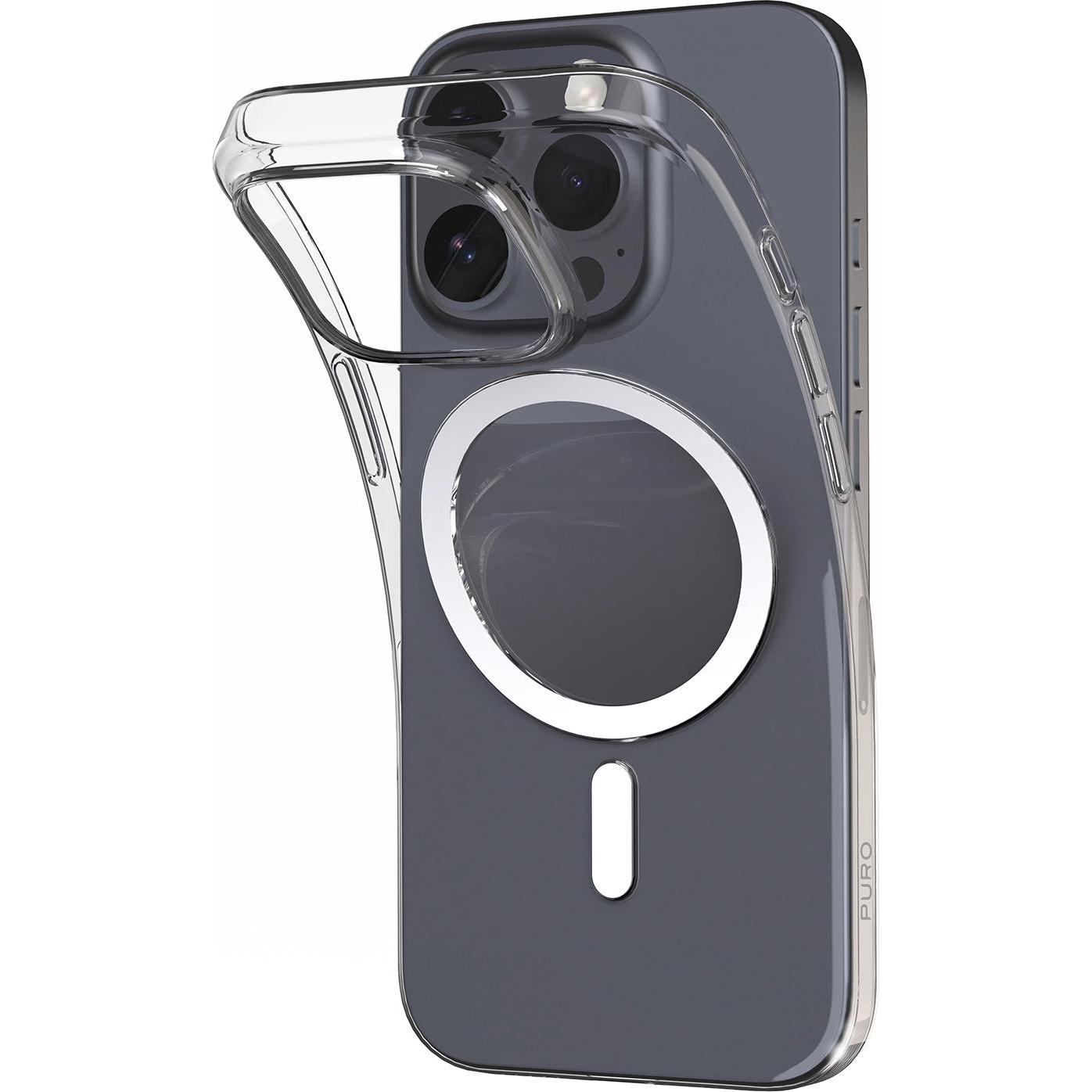 Puro Schutzhülle (Apple iPhone 16 Pro), Smartphone Hülle, Transparent