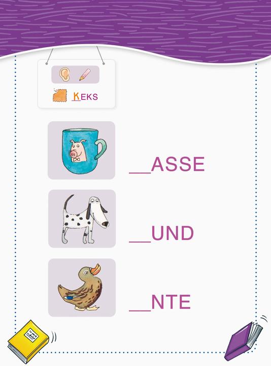 Produktbild Ravensburger Mein Block zum Schulanfang: Erstes Lesen (Deutsch, Tanja Bürgermeister, 2024)