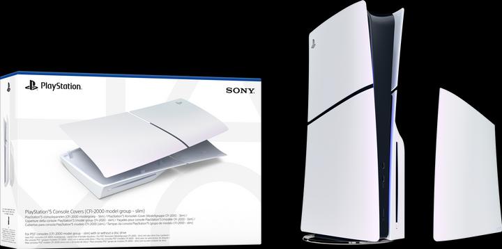 Produktbild Sony PlayStation 5 Cover (Slim) - Chroma Pearl (PS5)