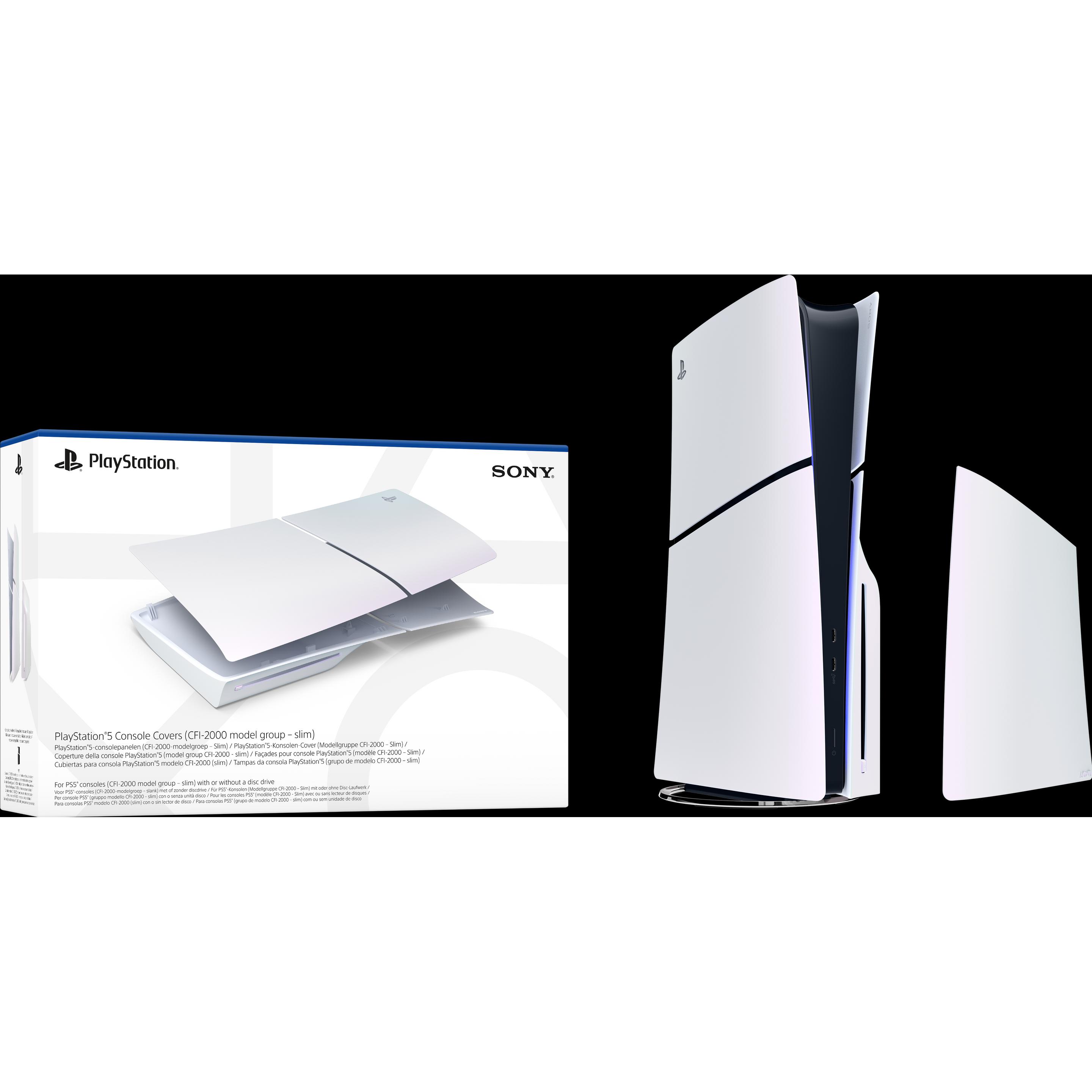 Thumbnail - Sony PlayStation 5 Cover (Slim) - Chroma Pearl (Playstation Classic), Gaming Controller Zubehör
