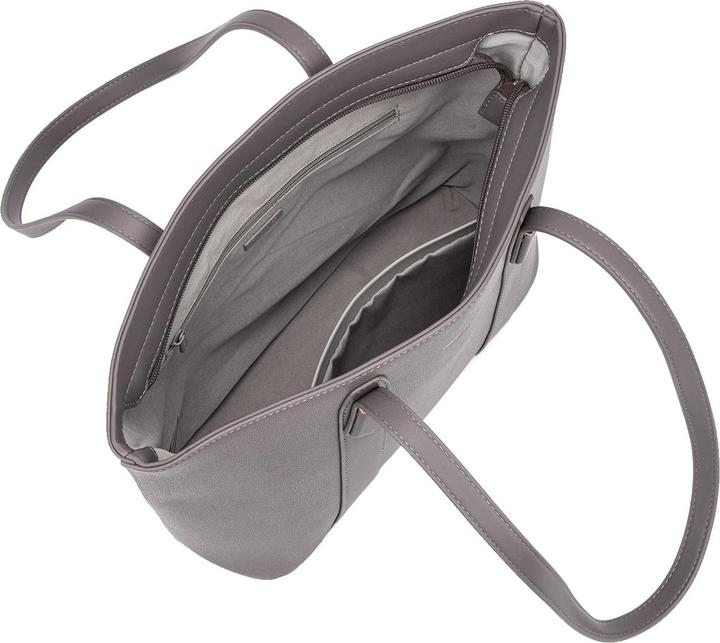 Produktbild David Jones **Damen Schultertasche - Elora Ultra Modell - Pu Vegan Leder** - 36.0 X 23.0 X 11.0 Cm