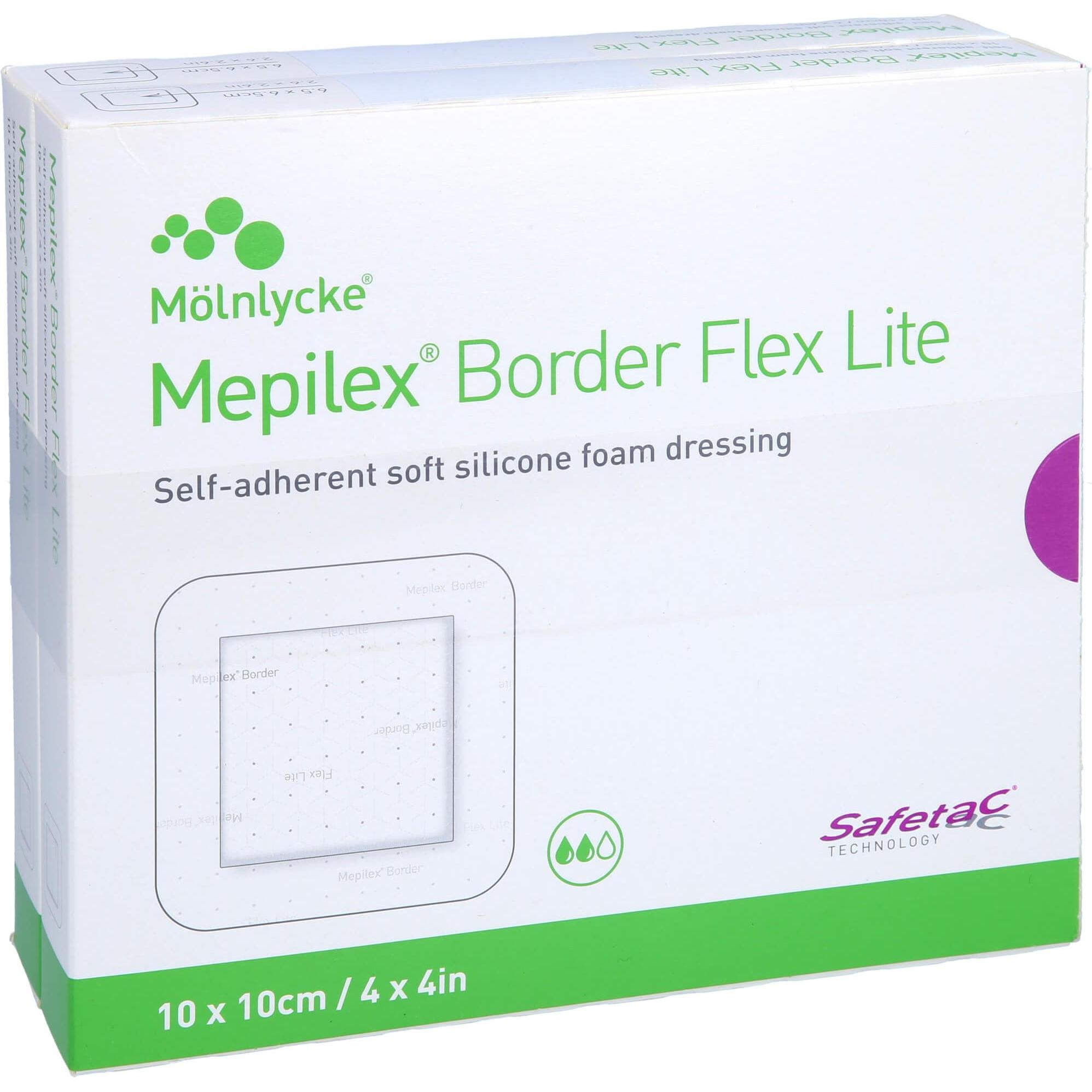 Mepilex, Verbandsmaterial, Bor Fl Li Sch10x10, 10 St VER
