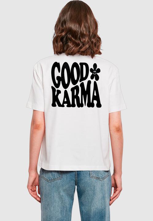 Produktbild Miss Tee Good Karma Happy Flower Tee - 193853 (XXL)
